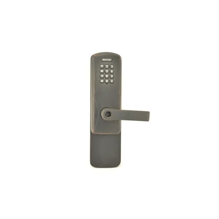 Schlage Electronics Standalone Keypad Programmable Electronic Lock Rim Exit Trim Classroom / Storeroom Keypad Rhodes Lev CO100993R70KPRHO643E